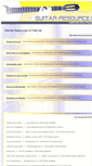 Mobile Screenshot of guitar-resource.de